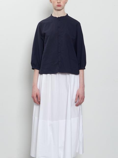 LABO.ART Micra Sushi Light Poplin Blouse — Atlantic