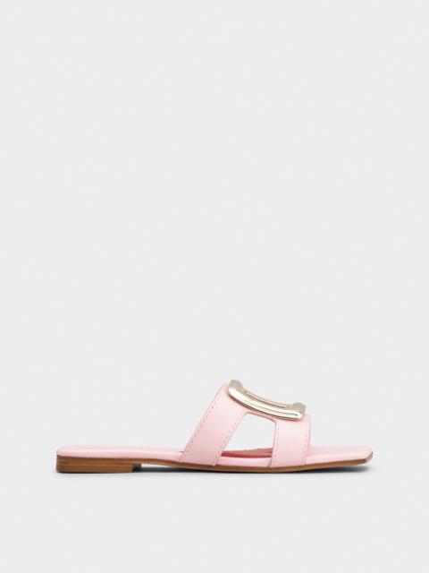 Roger Vivier Slides in leather