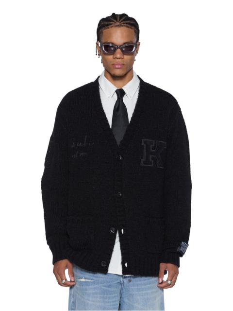Ksubi SALUD CARDIGAN JET BLACK