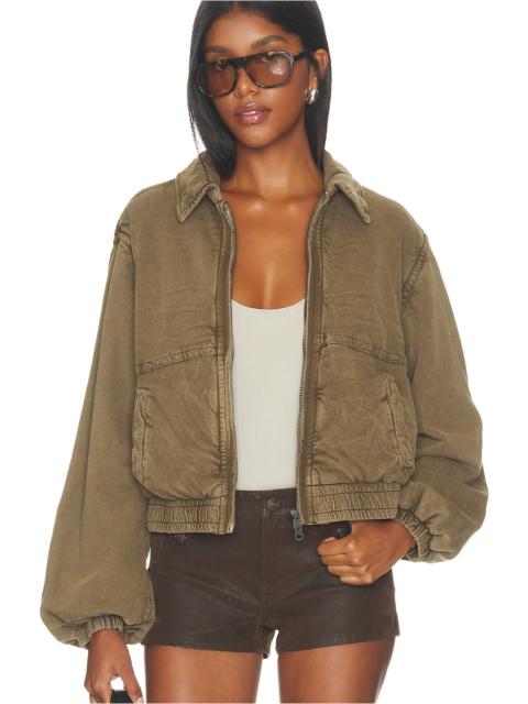 FREE PEOPLE Birdie Washed Jacket