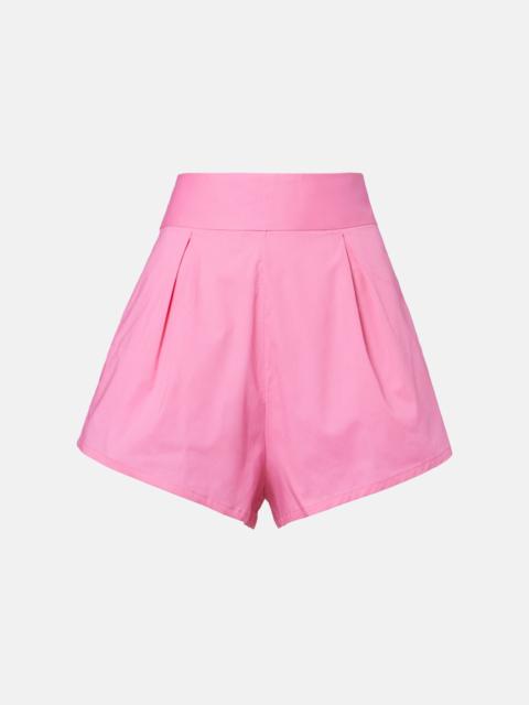 ADRIANA DEGREAS Cotton wide-leg shorts