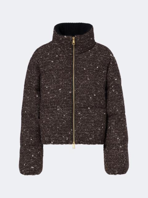 Moncler Wool-blend bouclé jacket