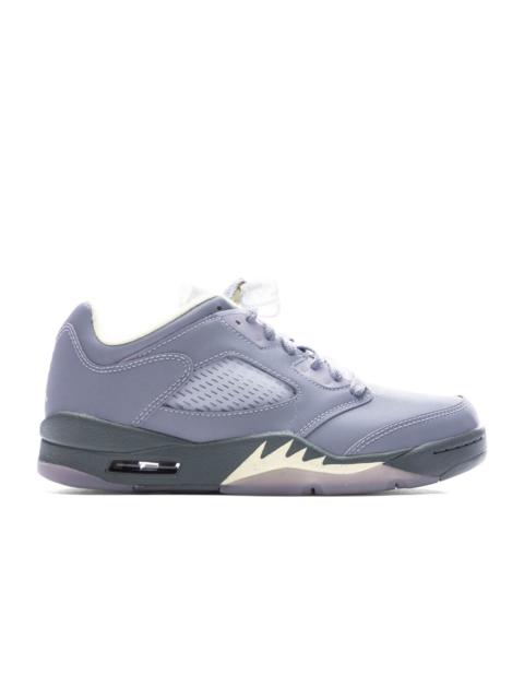 Jordan AIR JORDAN WOMEN'S 5 RETRO LOW - INDIGO HAZE/FIRE RED/METALLIC SILVER