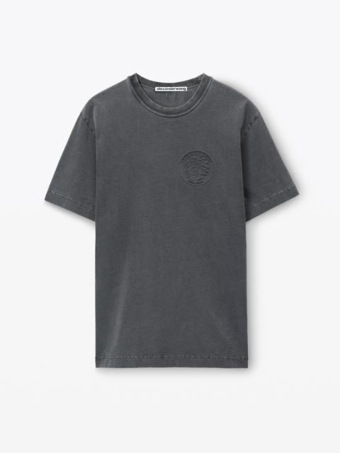 Alexander Wang liberty tee in compact jersey