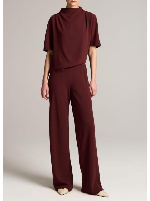 Vince Colette High-Rise Crepe Bias Pant