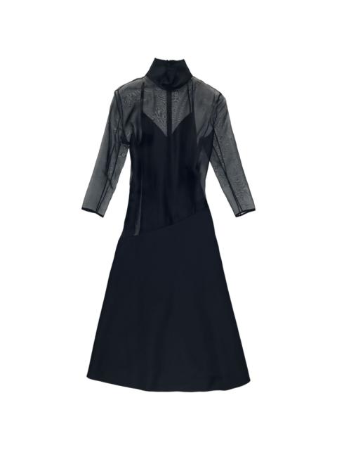 KHAITE Bellamy silk midi dress