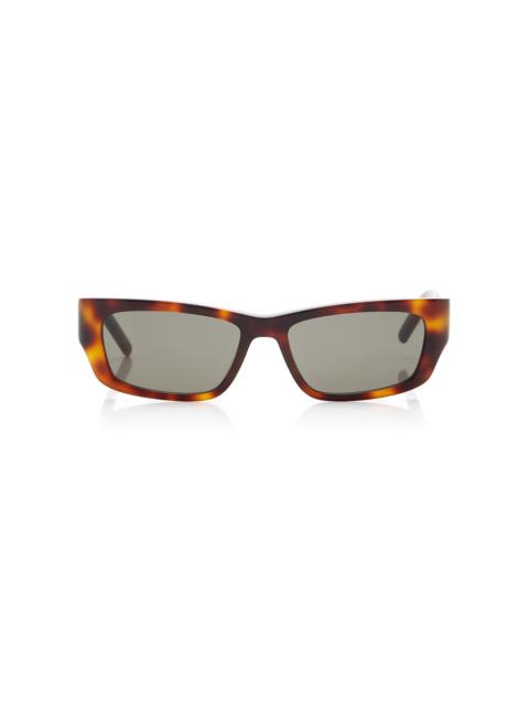 SAINT LAURENT Jazz Cat-Eye Acetate Sunglasses