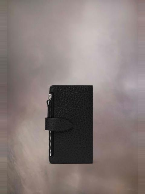 Four stitches zip wallet