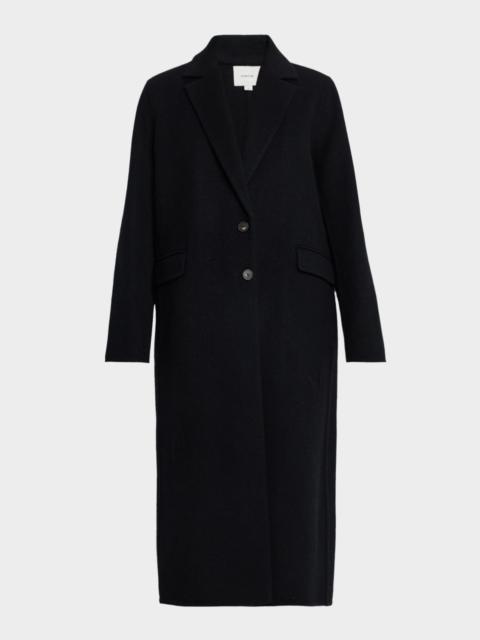 Vince Cashmere-Wool Single-Breasted Coat