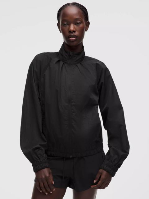 lululemon Lightweight Pleated Track Jacket