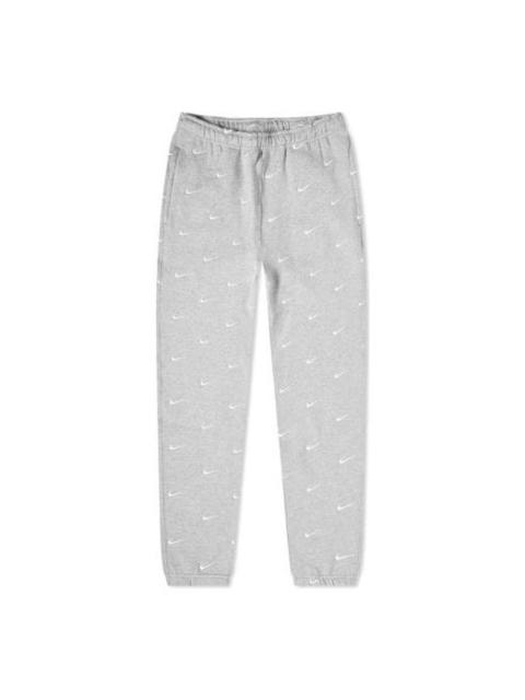 Nike Men's Nike NRG Swoosh Logo Printing Casual Sports Pants/Trousers/Joggers Gray CJ8905-050