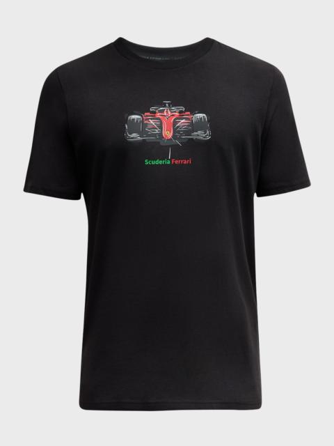 x Ferrari Men's Race Graphic T-Shirt