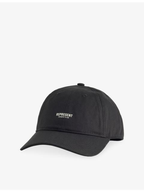 REPRESENT Micro Logo-Print Cotton Cap
