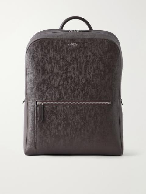 Smythson Full-Grain Leather Backpack