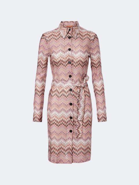 Missoni Zigzag shirt dress