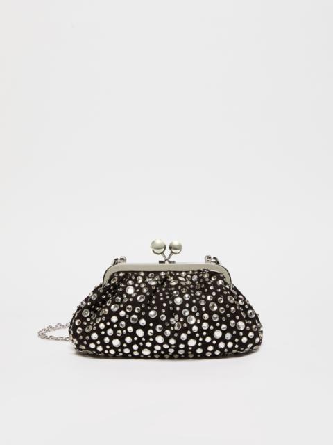 WEEKEND Max Mara MASQUE Small crystal leather Pasticcino Bag