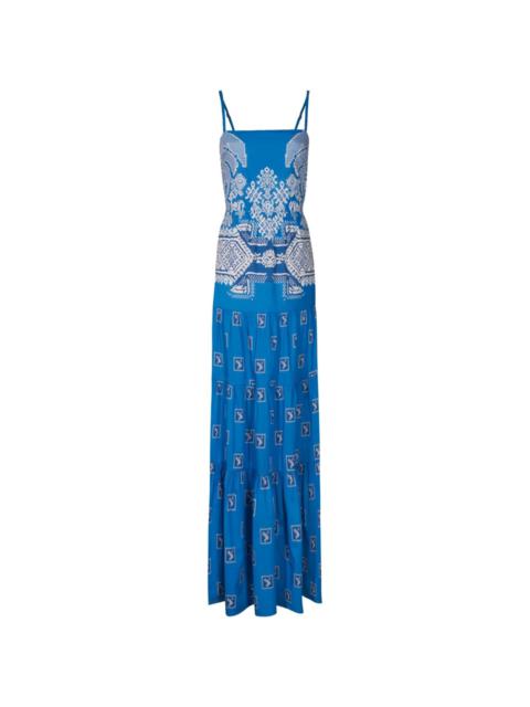 Amancay cut-out maxi dress