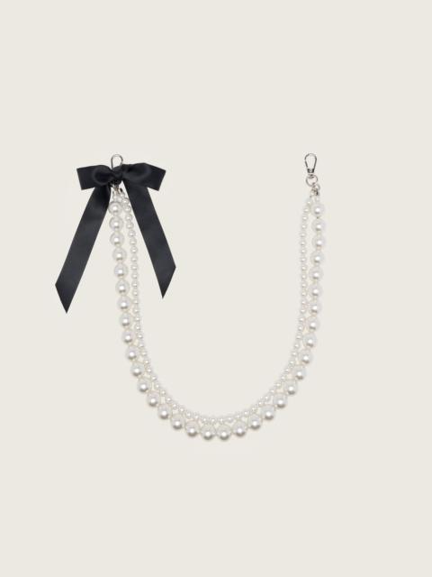 Simone Rocha Pearl Bow Strap