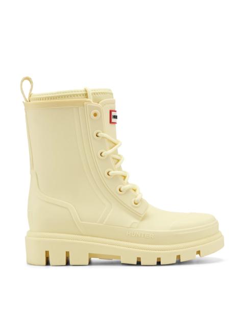 HUNTER Women's Diana Waterproof Lace-Up Rain Boots