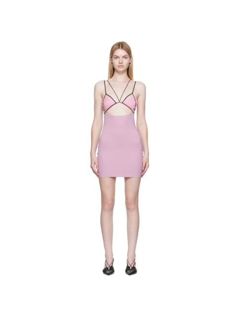 NENSI DOJAKA SSENSE Exclusive Pink Minidress