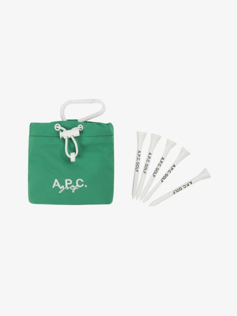 A.P.C. GOLF BALL POUCH A.P.C.
