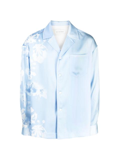 FENG CHEN WANG floral-print long-sleeve shirt