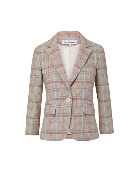 VERONICA BEARD SCHOOLBOY PLAID DICKEY JACKET