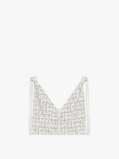 Givenchy MINI CUT OUT BAG IN 4G PERFORATED LEATHER