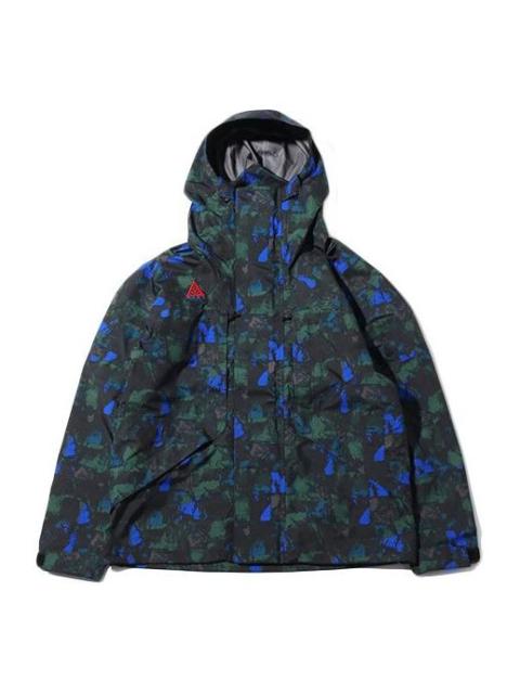 Nike Nike Lab ACG Gore-Tex Allover Print Jacket 'Racer Blue Habanero Red' CI0428-416