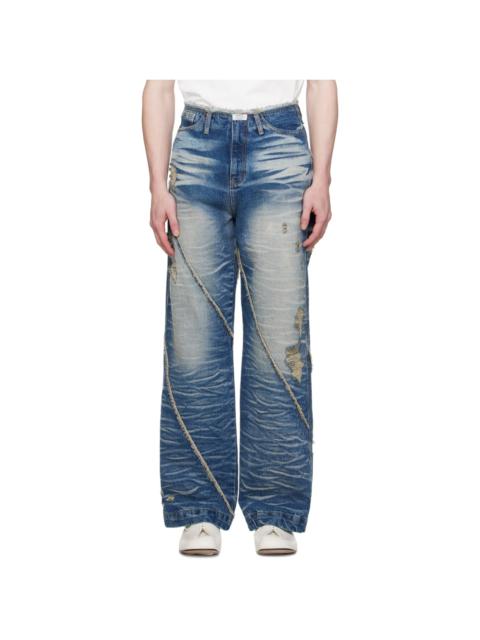 ADER error Blue Ely Jeans