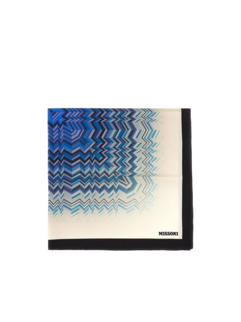 Missoni geometric print scarf