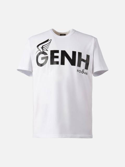 HOGAN Round Neck T-Shirt White