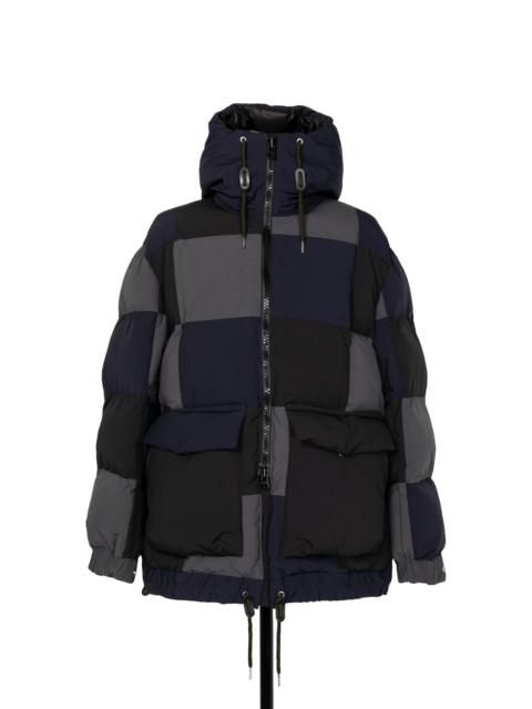 Patchwork Padded Blouson