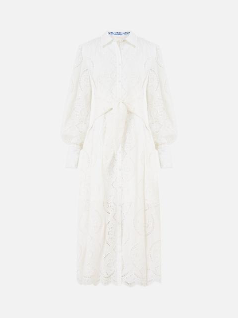 CAMILLA WAIST TIE SHIRT DRESS