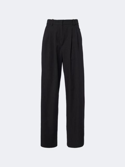Isabel Marant Lyda pleated virgin wool wide-leg pants