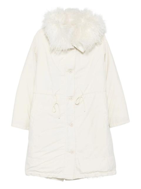 Yves Salomon Yves Salomon Fur-collar Buttoned Jacket