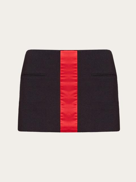 FERRAGAMO Color block mini skirt
