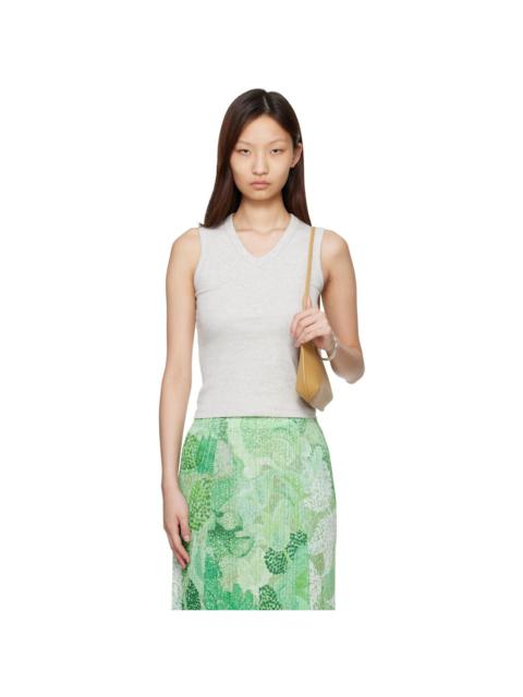 FLORE FLORE Gray Jill Tank Top