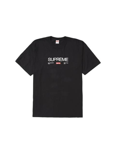 Supreme Supreme Est. 1994 Tee Black