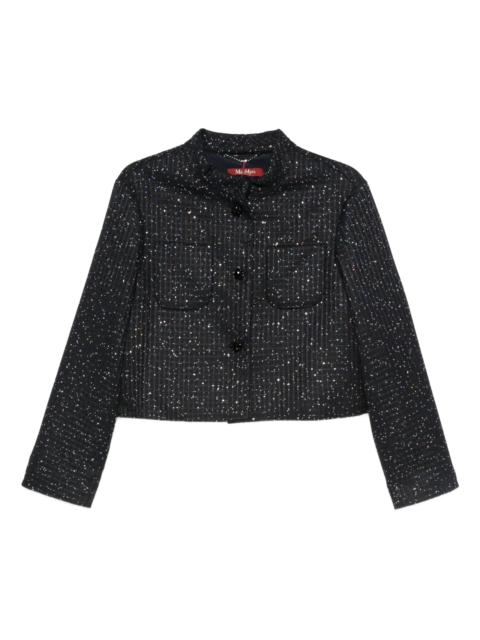 Max Mara Studio Max Mara Studio Sequin-embellished Jacket
