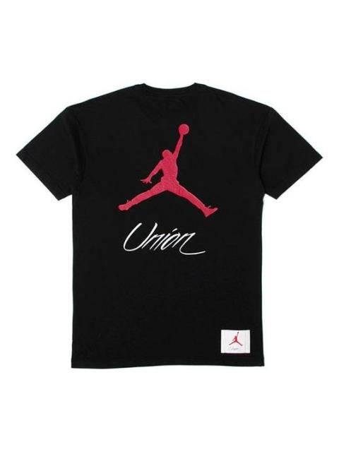 Jordan Air Jordan x Union NRG Vault AJ Flight Jumpman Tee 'Black' BV1330-010