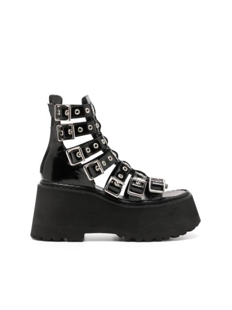 Junya Watanabe platform buckled sandals