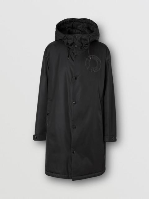 Burberry Logo Graphic Technical Twill Parka