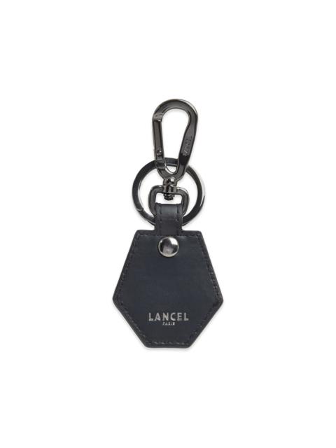 LANCEL Airtag smooth leather keyring