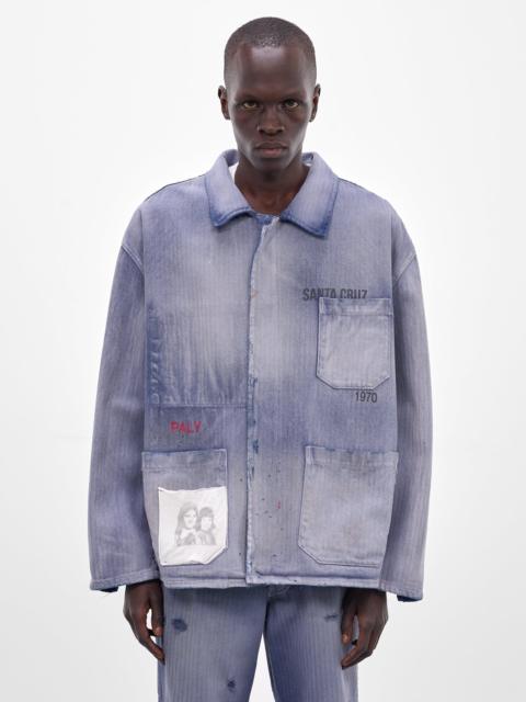 Paly Holy City Distressed Twill Jacket