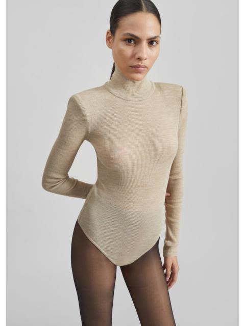 beaufille Beaufille Rodin Bodysuit - Beige