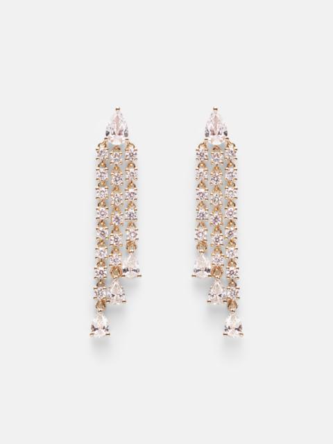 ANITA KO 18kt gold drop earrings with diamonds