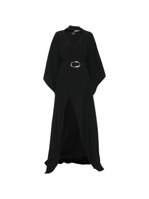 Taller Marmo Cassandra V-neck belted dress