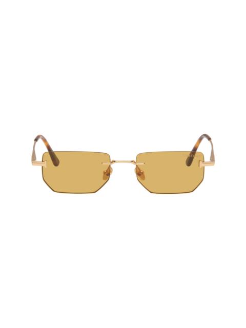 TOM FORD Gold Ethan Sunglasses