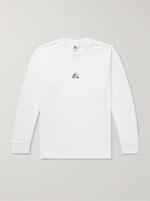 Nike ACG Lungs Embroidered Dri-FIT Jersey T-Shirt